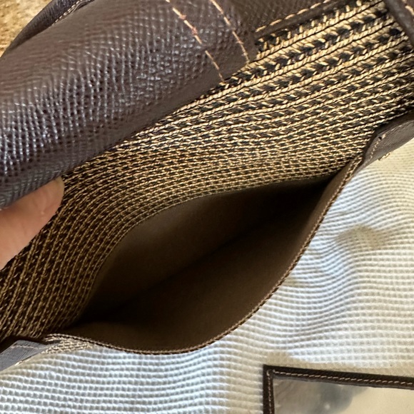 Eric Javits Squishee Isla Straw Shoulder Hand Bag & Mirror #116168 NWOT - Picture 10 of 16